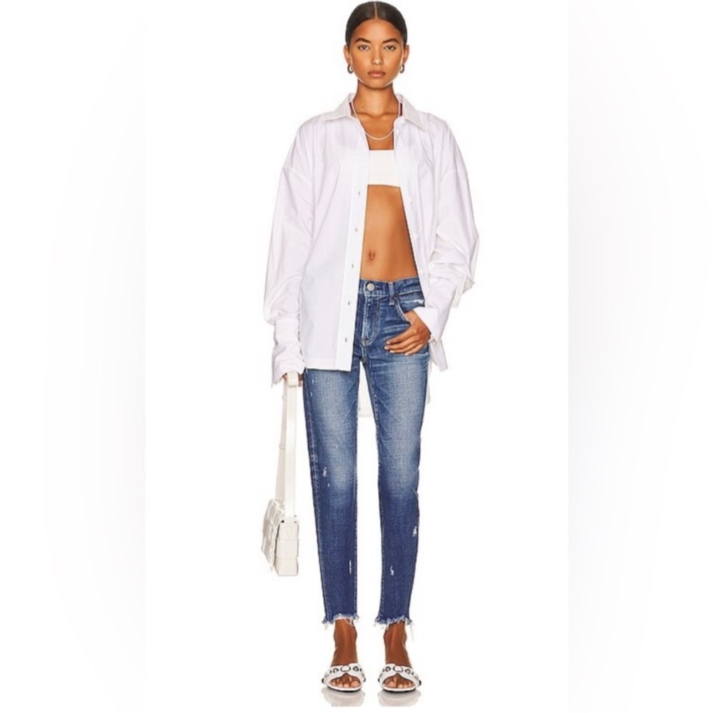 MOUSSY DALEVILLE LONG SKINNY JEAN  BLUE Size 26